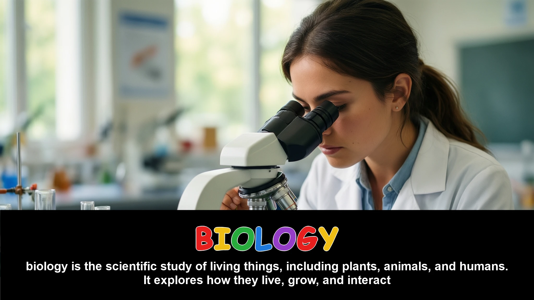 English Illustration for biology